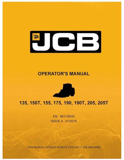 how to operate a jcb 205t skid steer|jcb 205t manual.